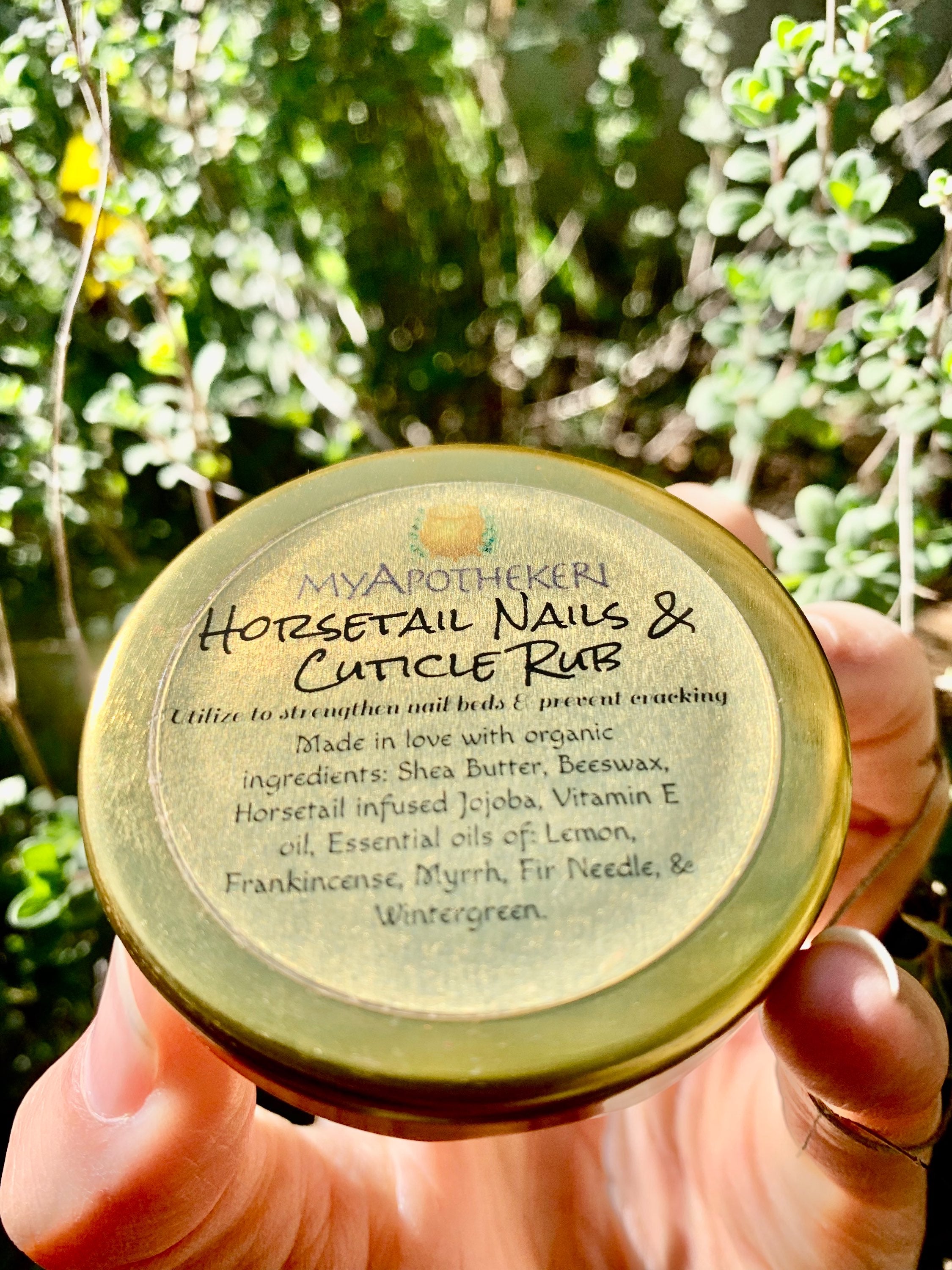 Horsetail Nails & Cuticle Balm image 2