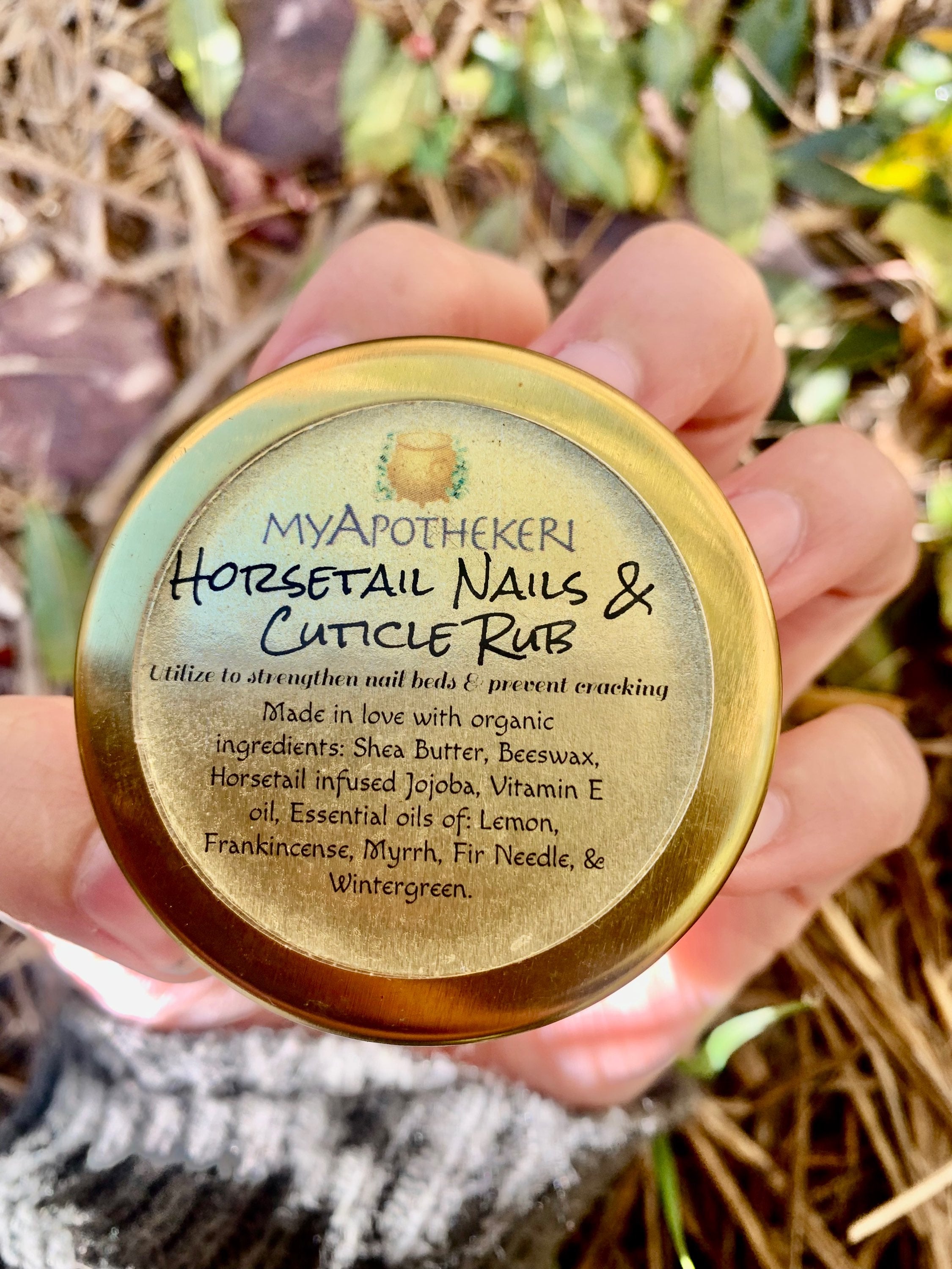 Horsetail Nails & Cuticle Balm image 1