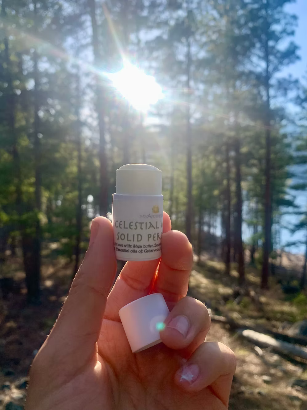 Celestial Woods Solid Perfume
