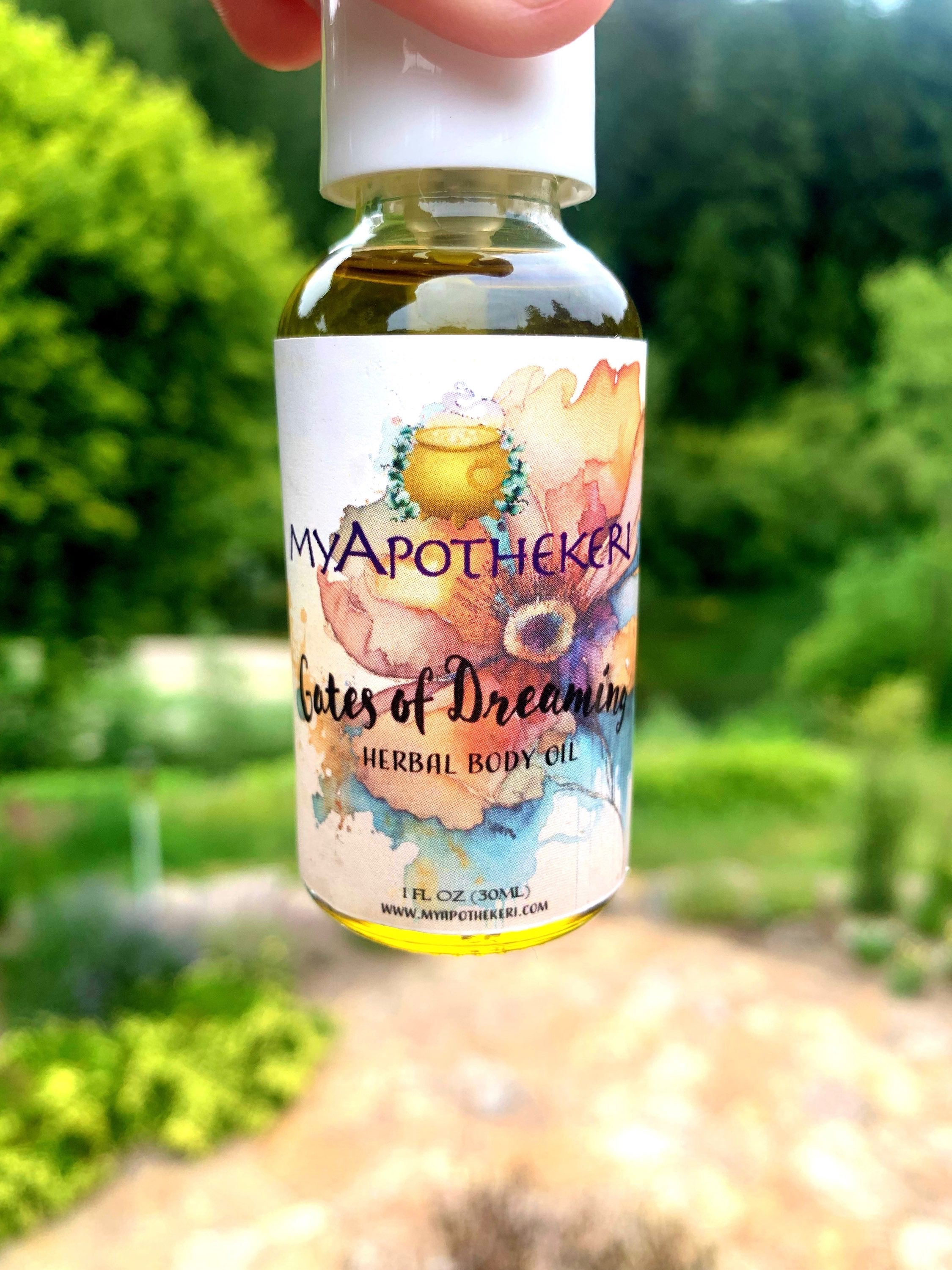 Gates of Dreaming Herbal Body oil image 1