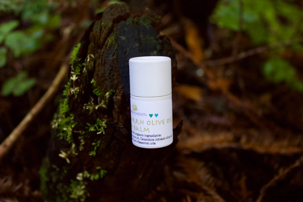 Lemon Myrrh Olive oil Lip balm image 2