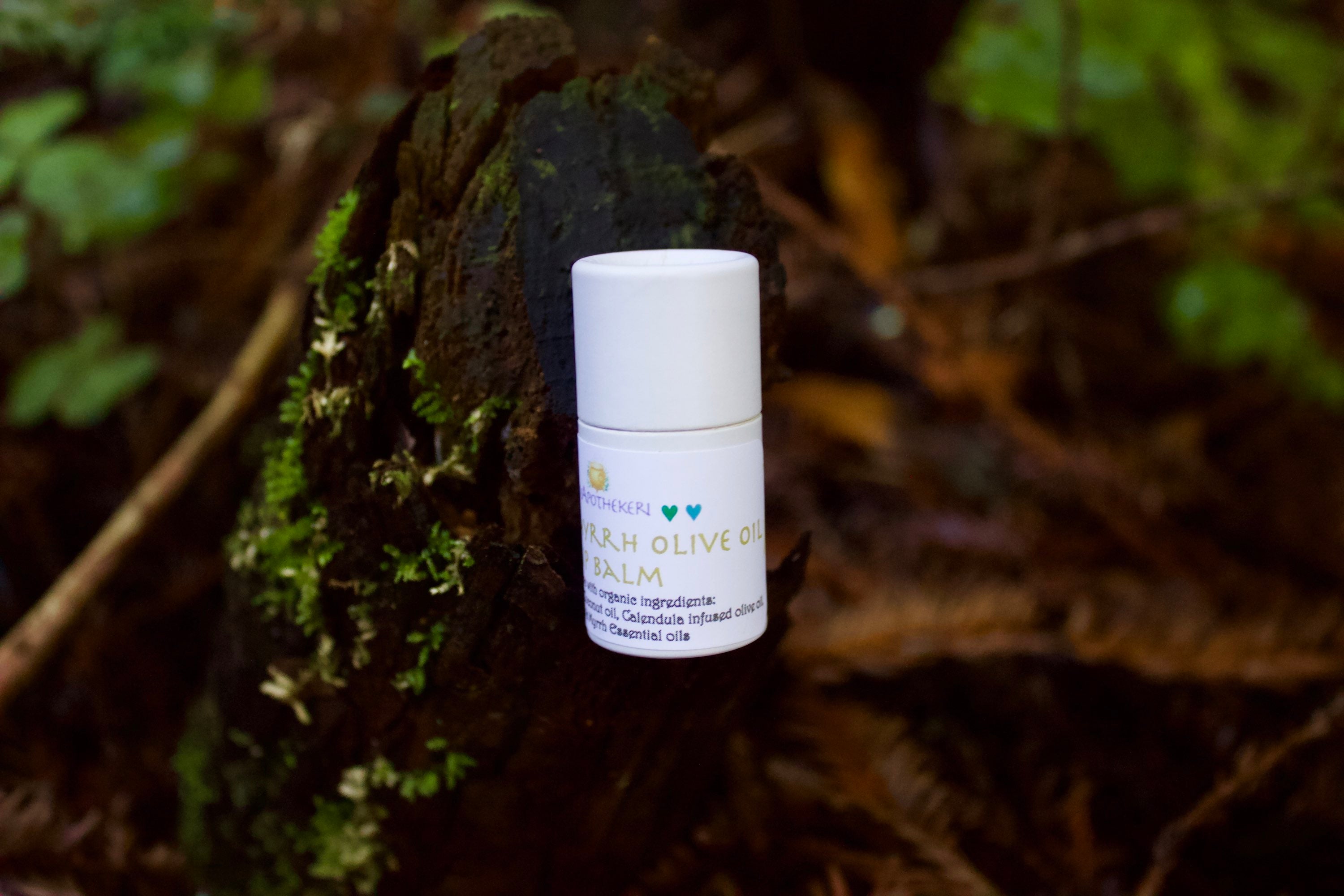 Lemon Myrrh Olive oil Lip balm image 2