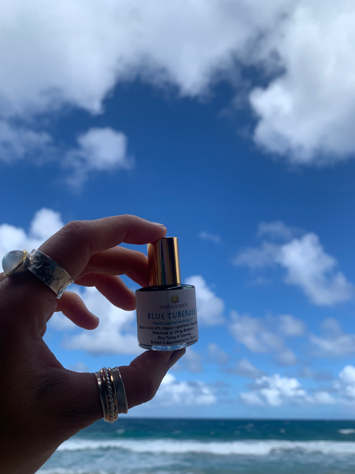 Blue Tuberose anointing perfume oil  image 1