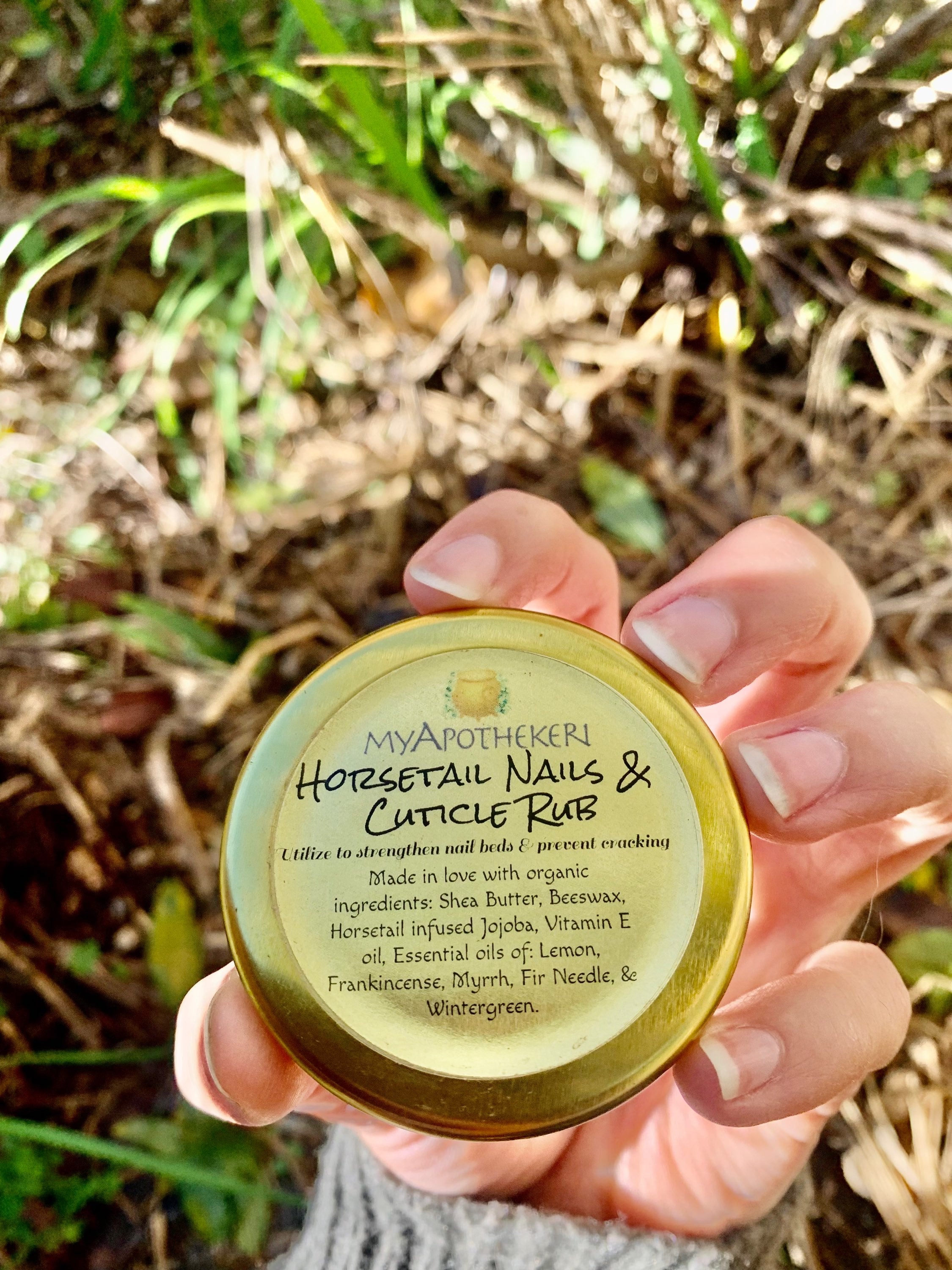 Horsetail Nails & Cuticle Balm image 0