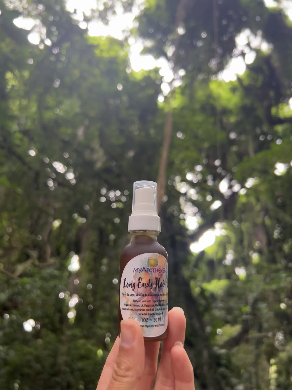 Long Ends Hair oil